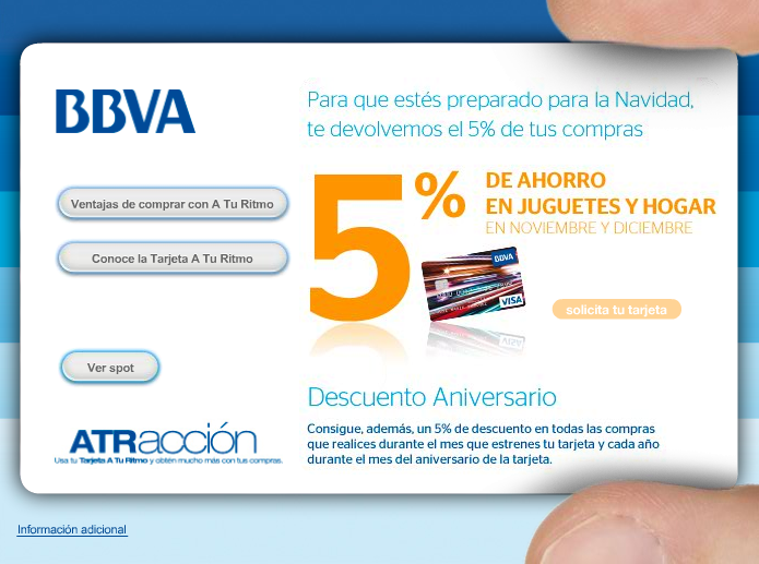 Tarjetas BBVA